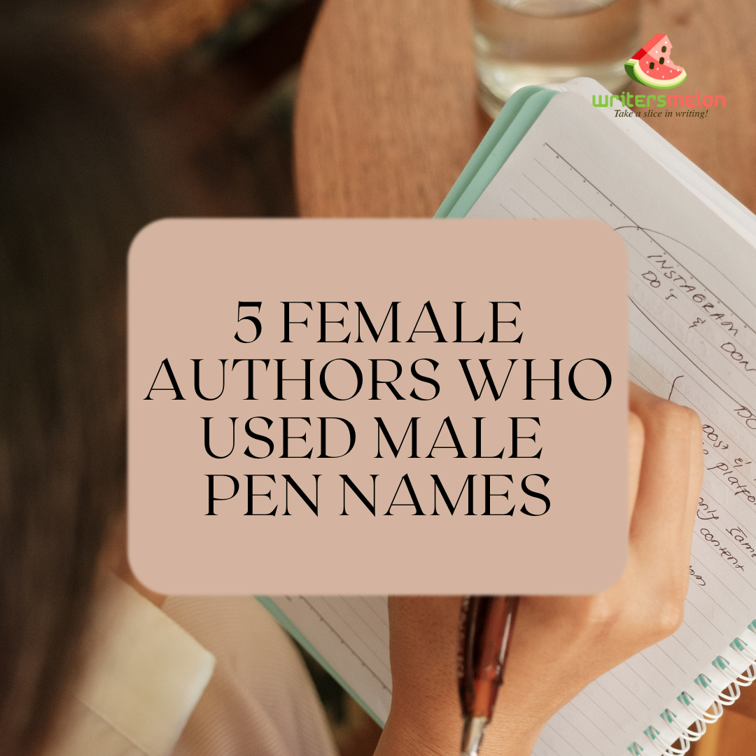 5 female authors who used male pen names